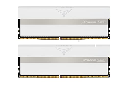 メモリー T-FORCE XTREEM ARGB WHITE DDR4 3200 TEAMGROUP RAM Team D4 3200 16GB C16 T-Force Xtreem ARGB K2 W
